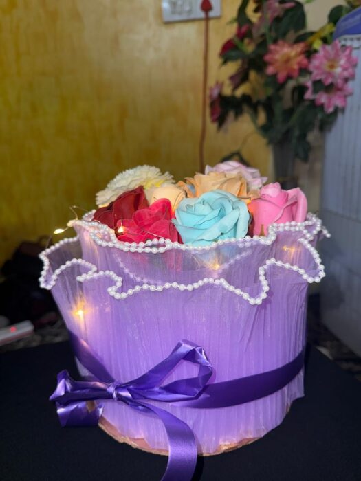 Bouquet cake