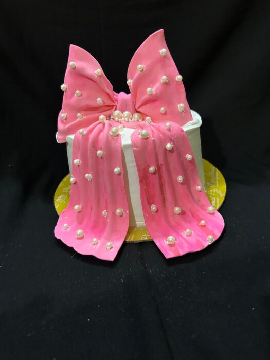 Bow tie cake
